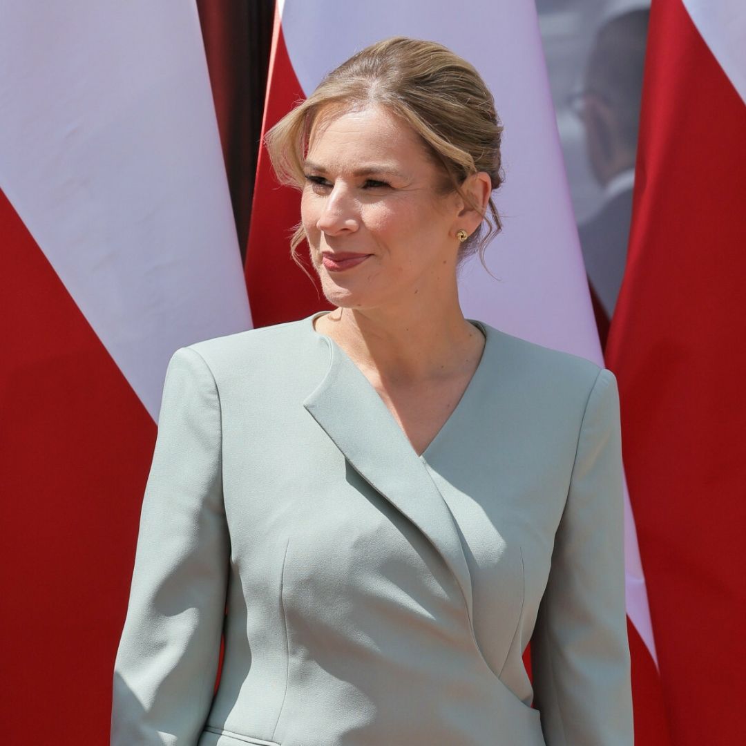 Cała Polska patrzyła tylko na Martę Nawrocką. Naprawdę założyła coś takiego