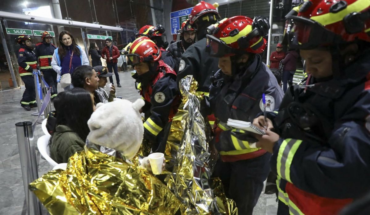 Akcja ratunkowa w Quito