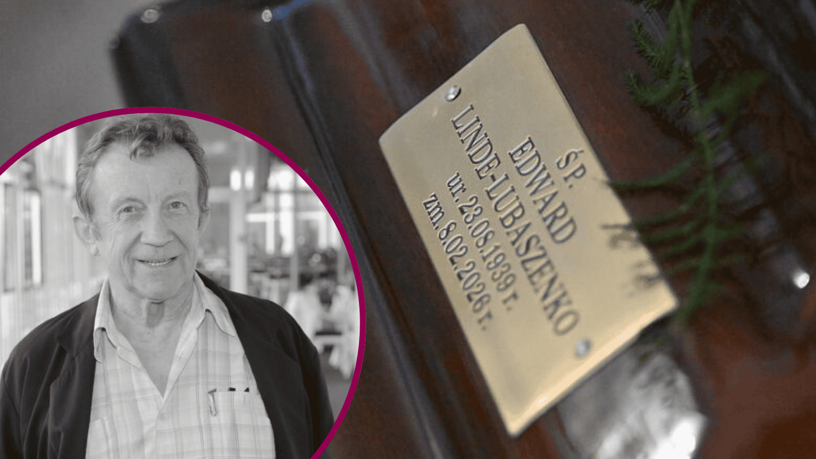 Tak teraz wygląda grób Edwarda Linde-Lubaszenki. Ten widok wyciska łzy z oczu