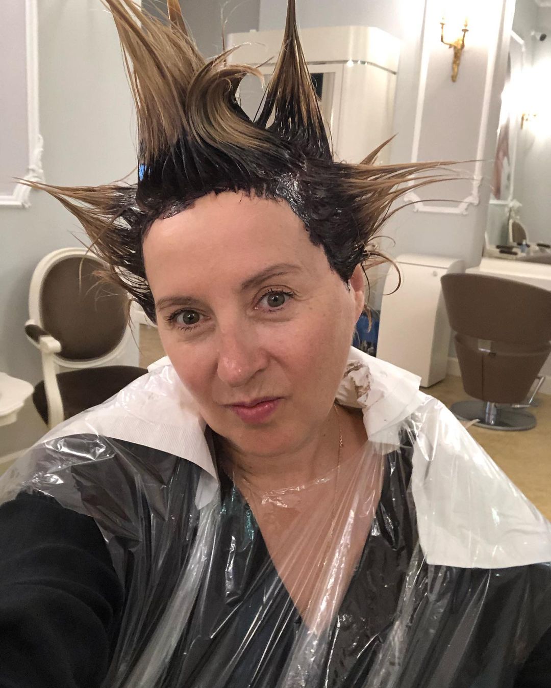 Edyta Bartosiewicz u fryzjera, fot. Instagram