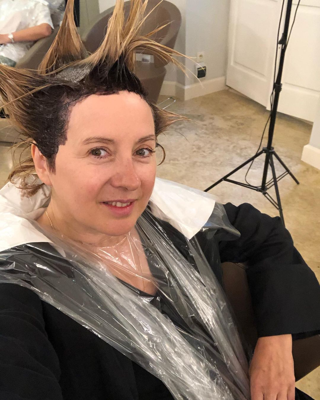 Edyta Bartosiewicz u fryzjera, fot. Instagram
