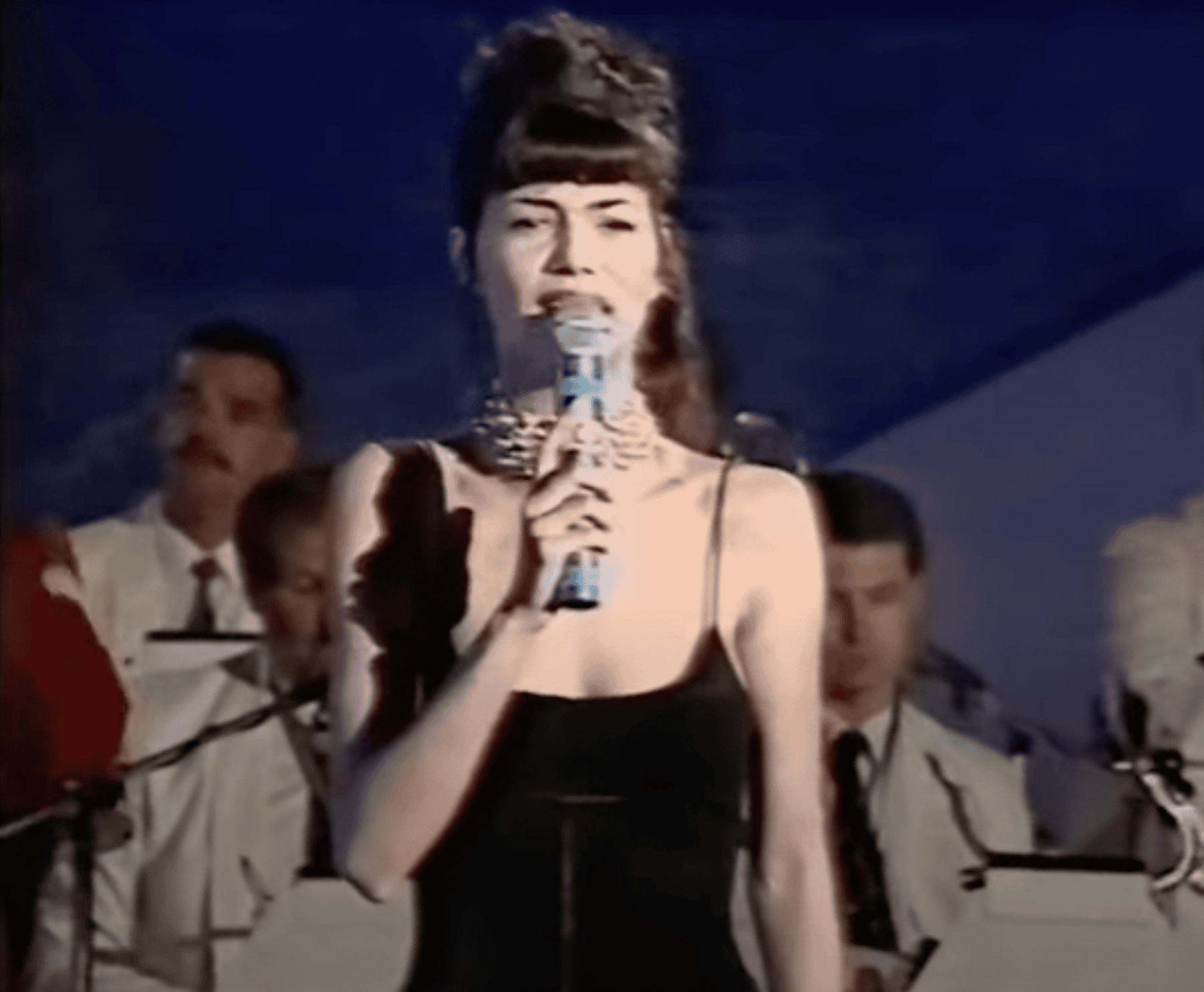 Edyta Górniak na festiwalu w Sopocie w 1993 roku. Debiut gwiazdy, fot. YouTube