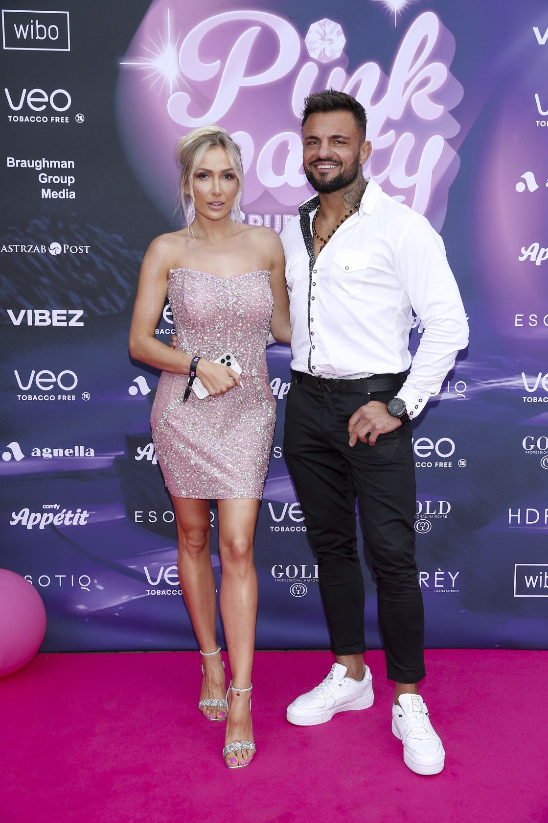 Gwiazdy na Pudelek Pink Party. Węgrowska, Rutkowscy, Postek, Kamińska