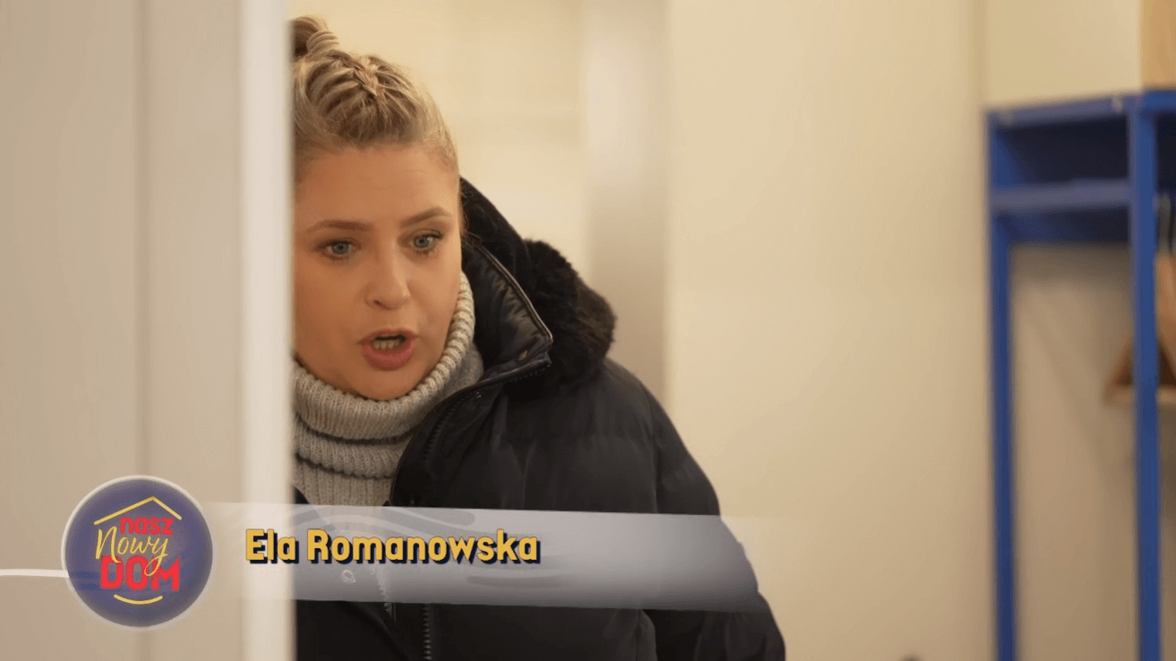 Elżbiecie Romanowskiej puściły nerwy na planie programu „Nasz nowy dom”, fot. kadr z programu „Nasz nowy dom” prod. Polsat 6.png