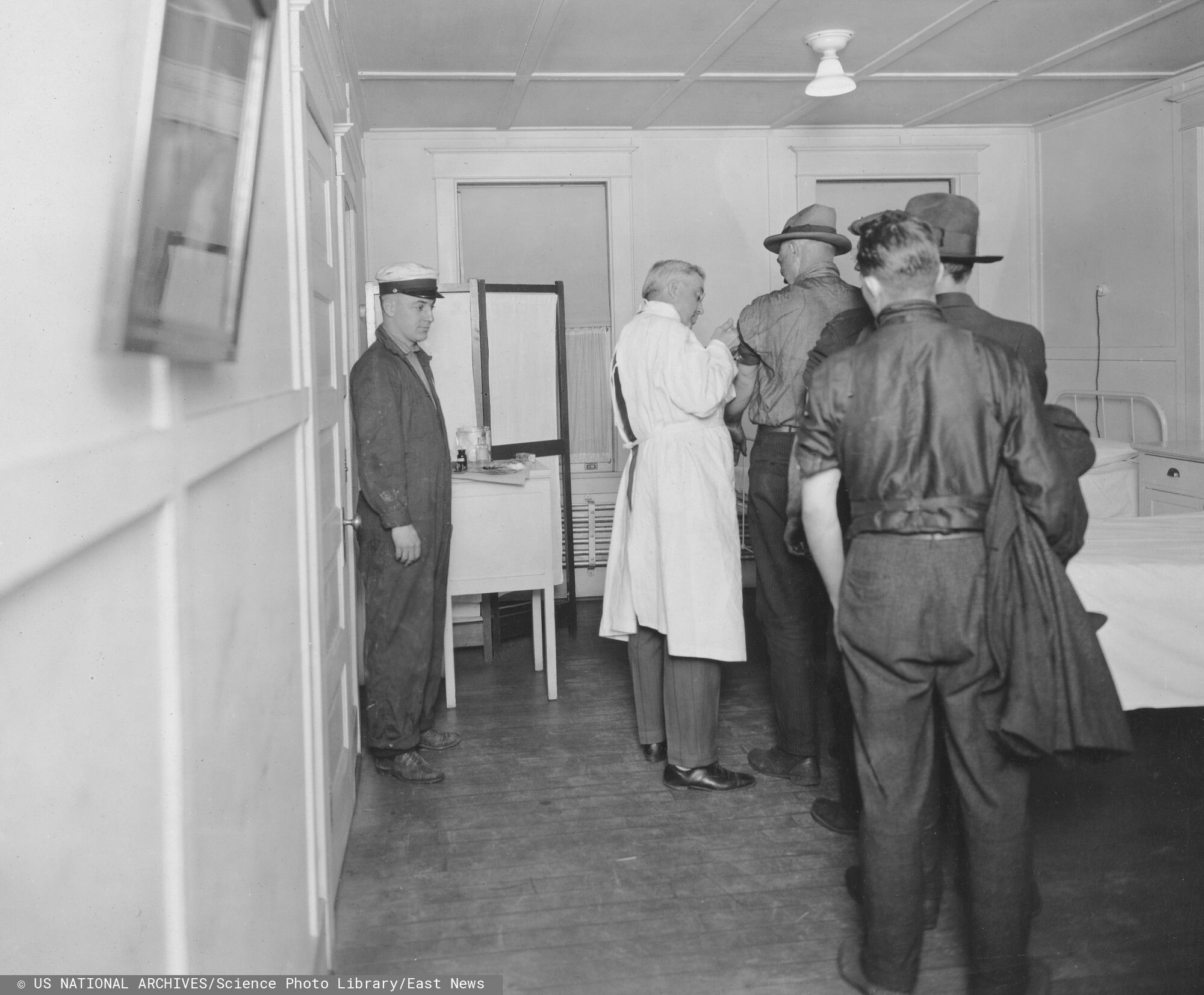 Epidemia grypy hiszpanki w 1918 r., Washington, USA