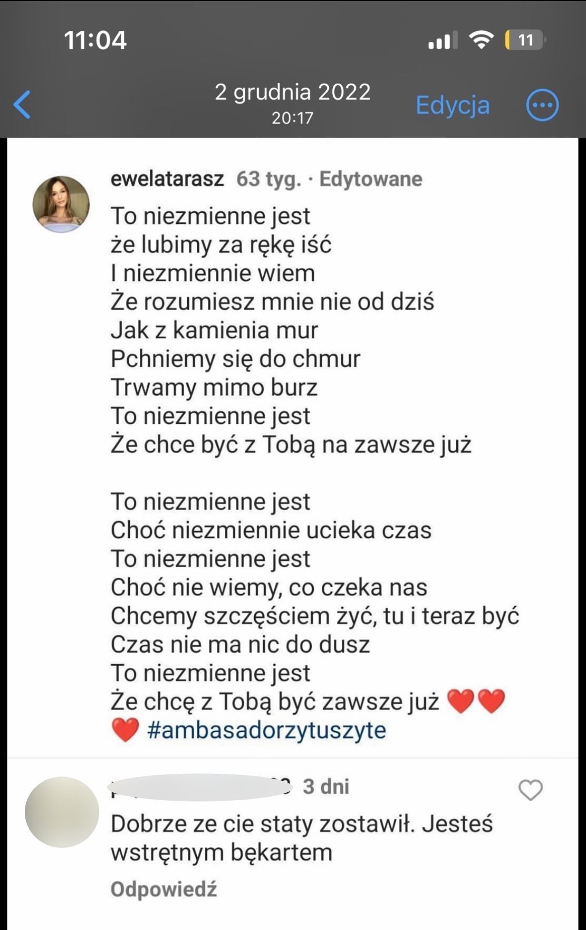 Ewelina Taraszkiewicz, fot. Instagram