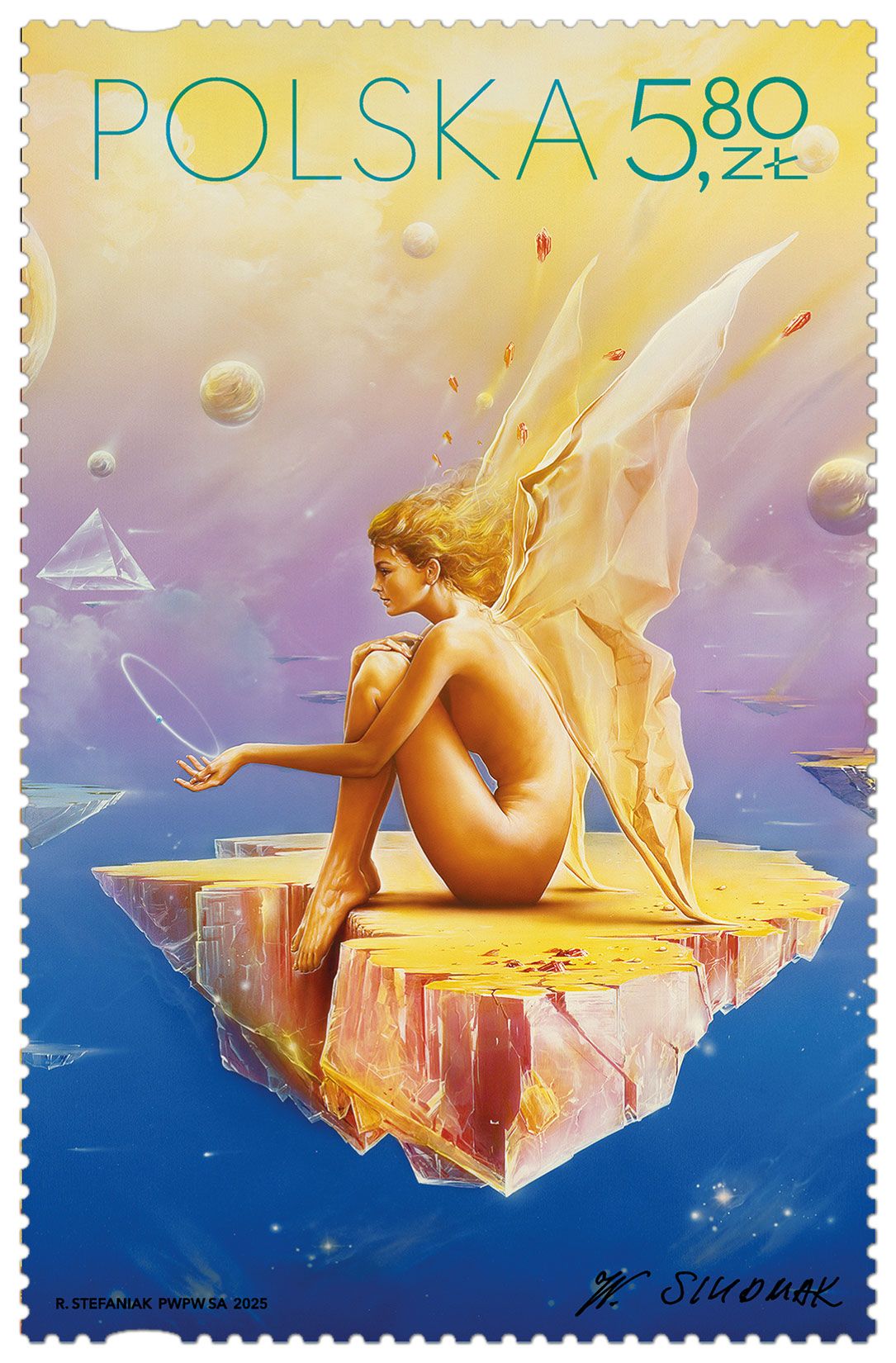 Nowa emisja Poczty Polskiej – „Fantastyczne światy” Wojciecha Siudmaka