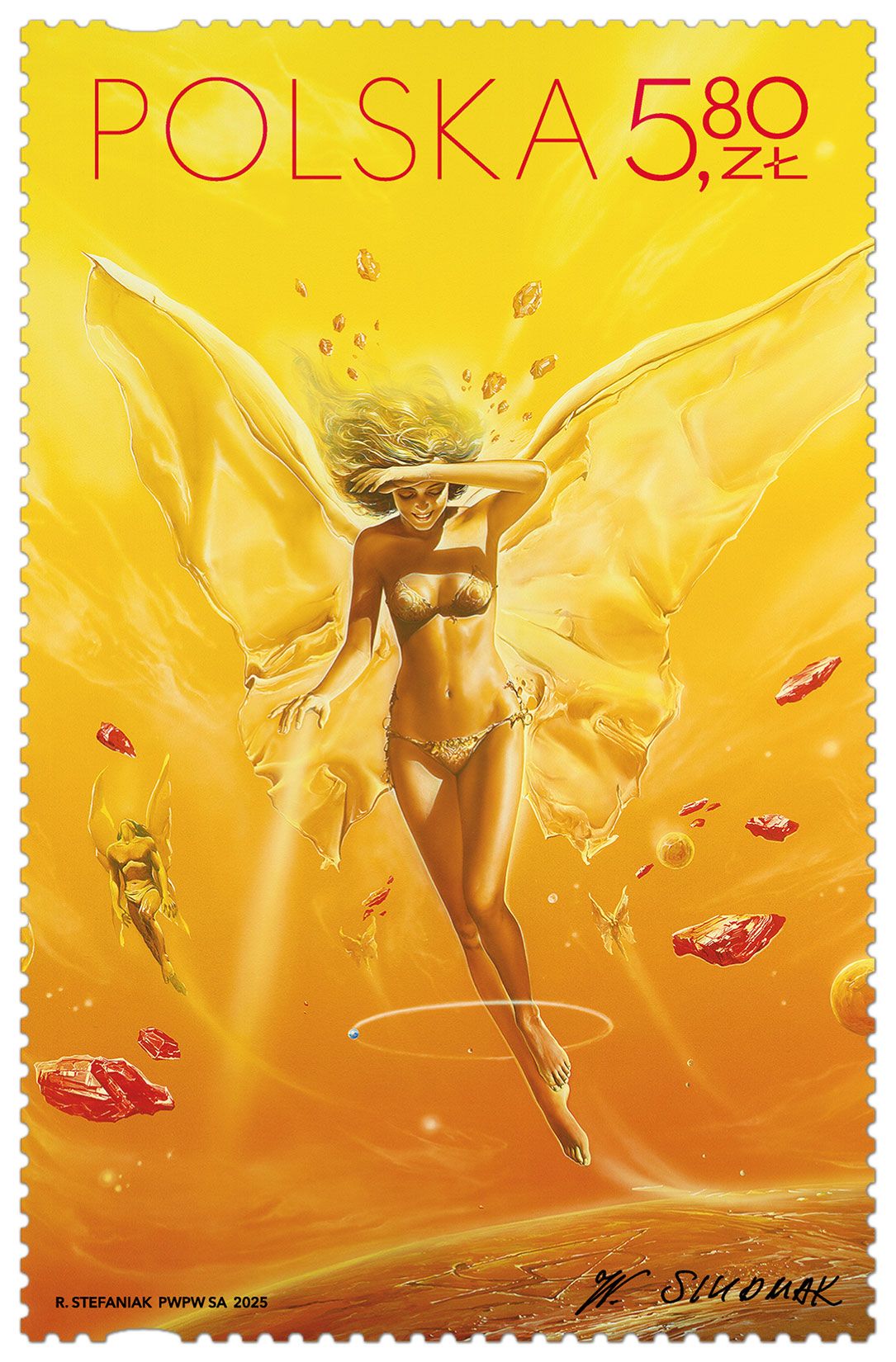 Nowa emisja Poczty Polskiej – „Fantastyczne światy” Wojciecha Siudmaka