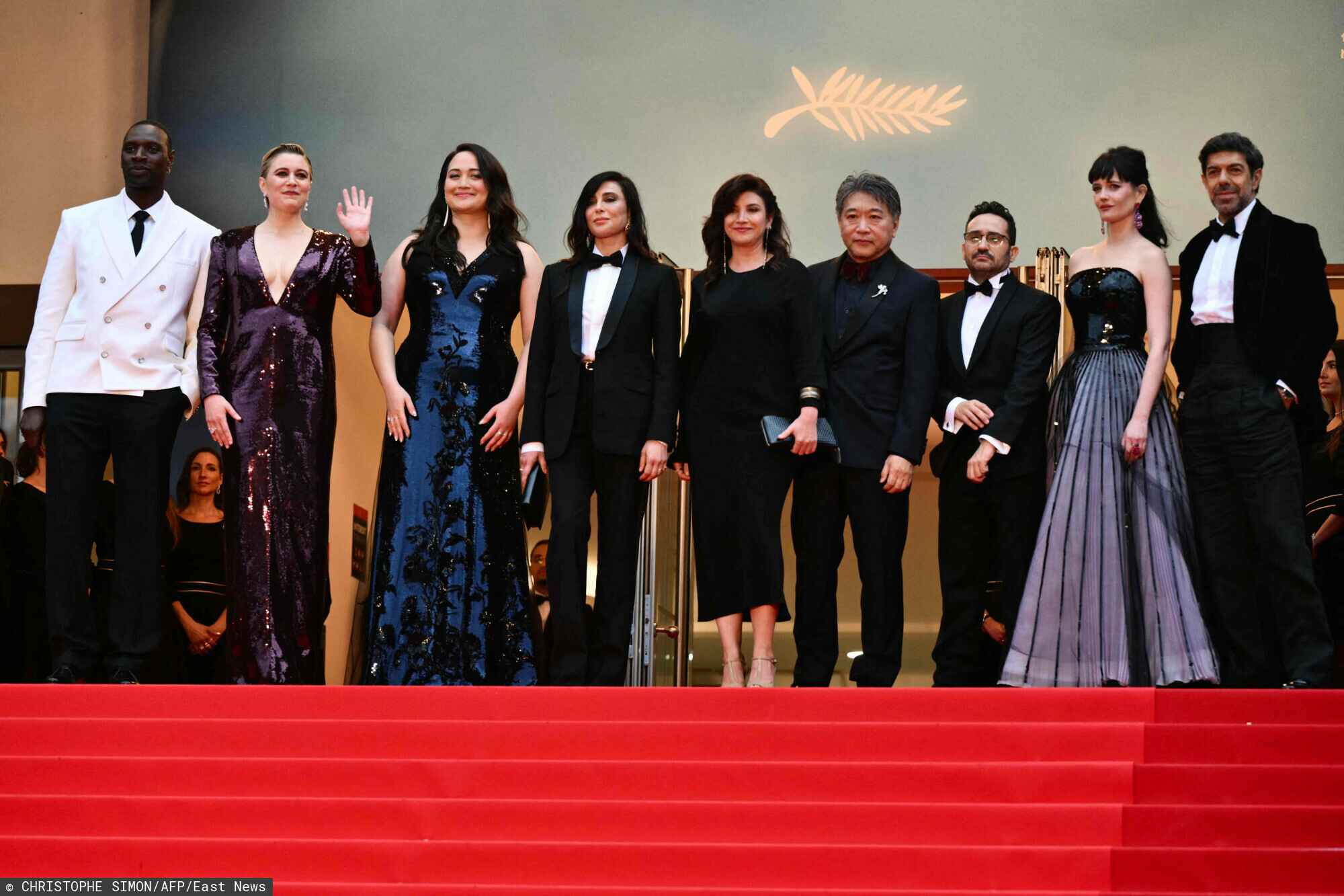 Festiwal Cannes 2024, stroje gwiazd, ceremonia otwarcia, galeria, czerwony dywan