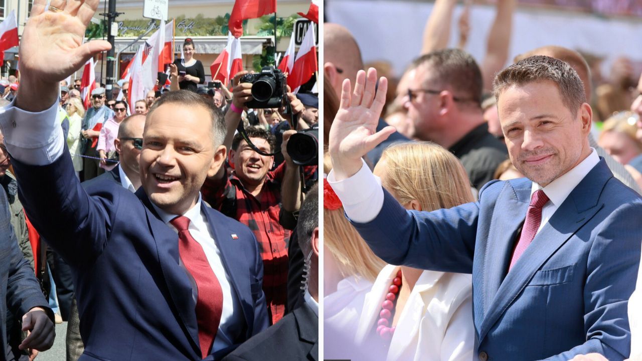 Marsz Nawrockiego i Trzaskowskiego