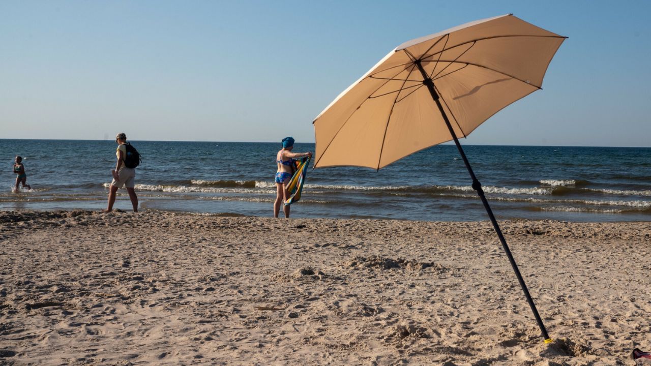 parasol plażowy