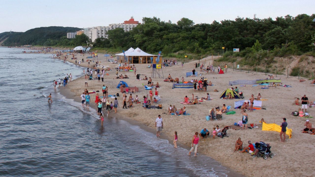 Międzyzdroje plaża