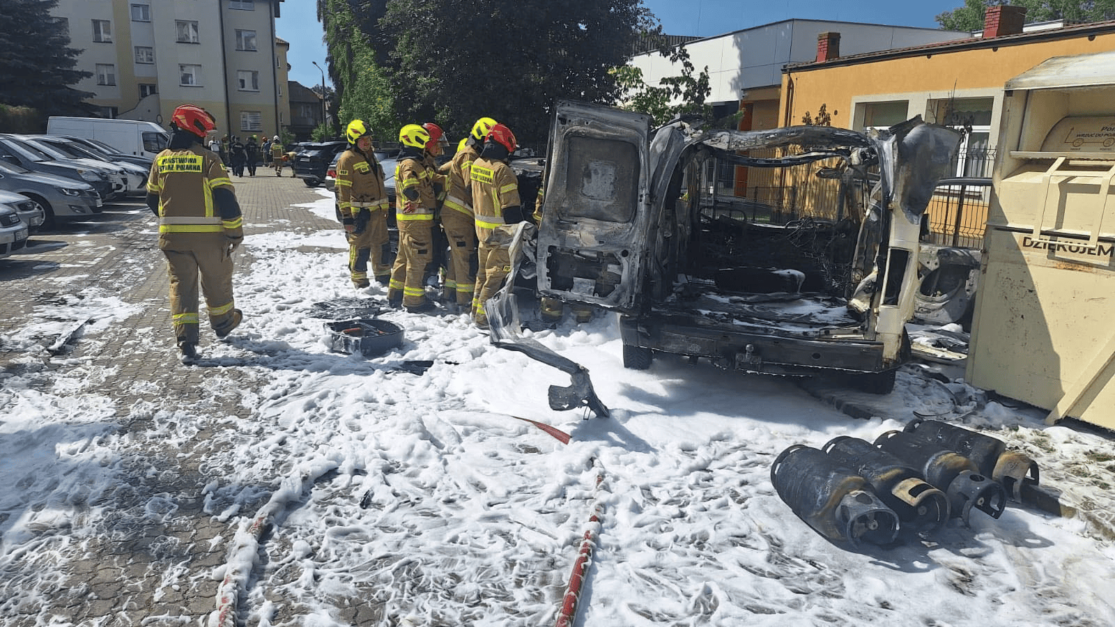 Fot. Komenda Miejska Państwowej Straży Pożarnej w Łomży