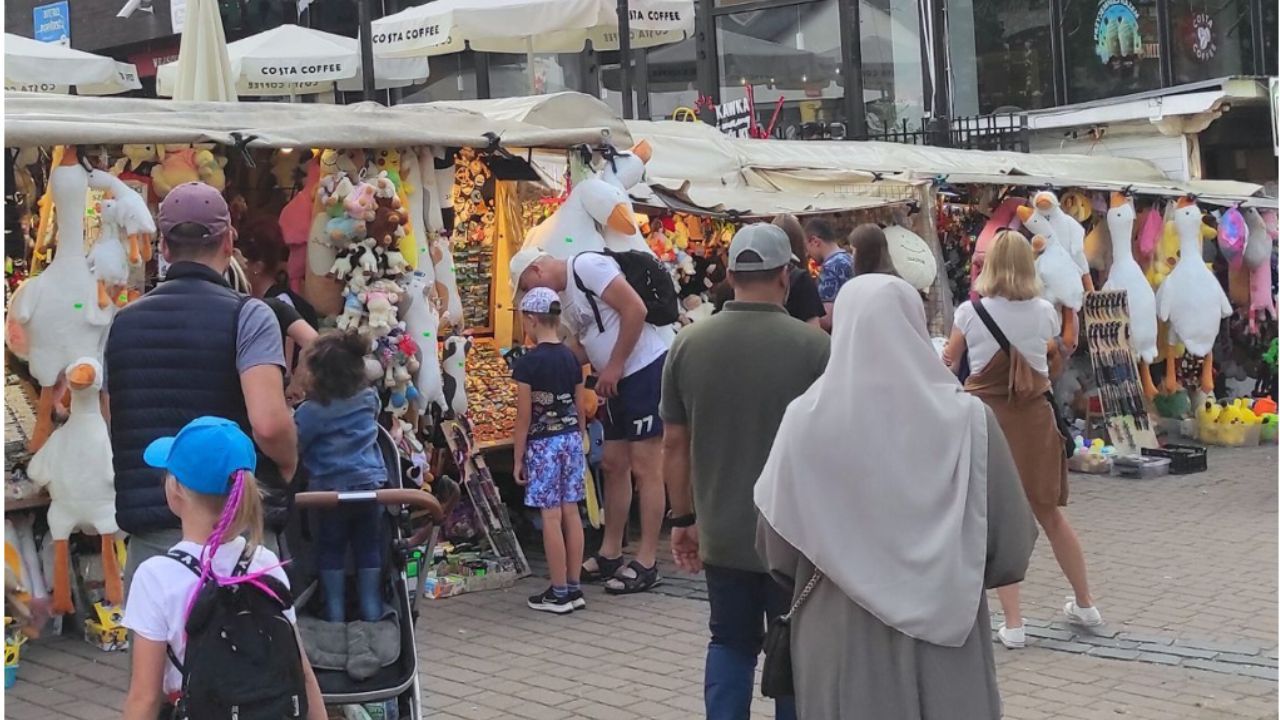 Arabscy turyści na Podhalu