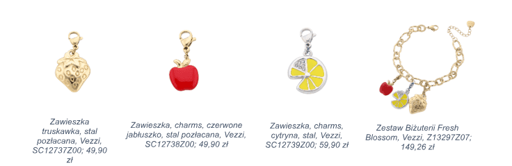 Smak sezonu. Vezzi i owocowe motywy