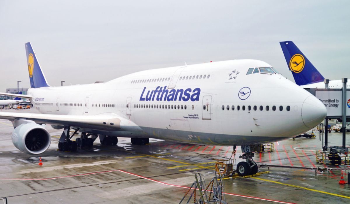 Samolot Lufthansa