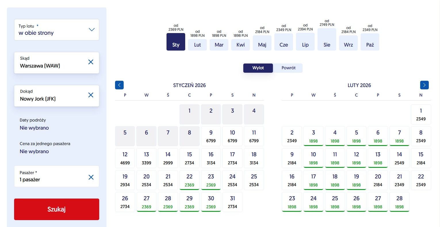 Wielka promocja LOT. Miłośnicy Stanów Zjednoczonych nie mogą jej przegapić. Czas do 14 stycznia