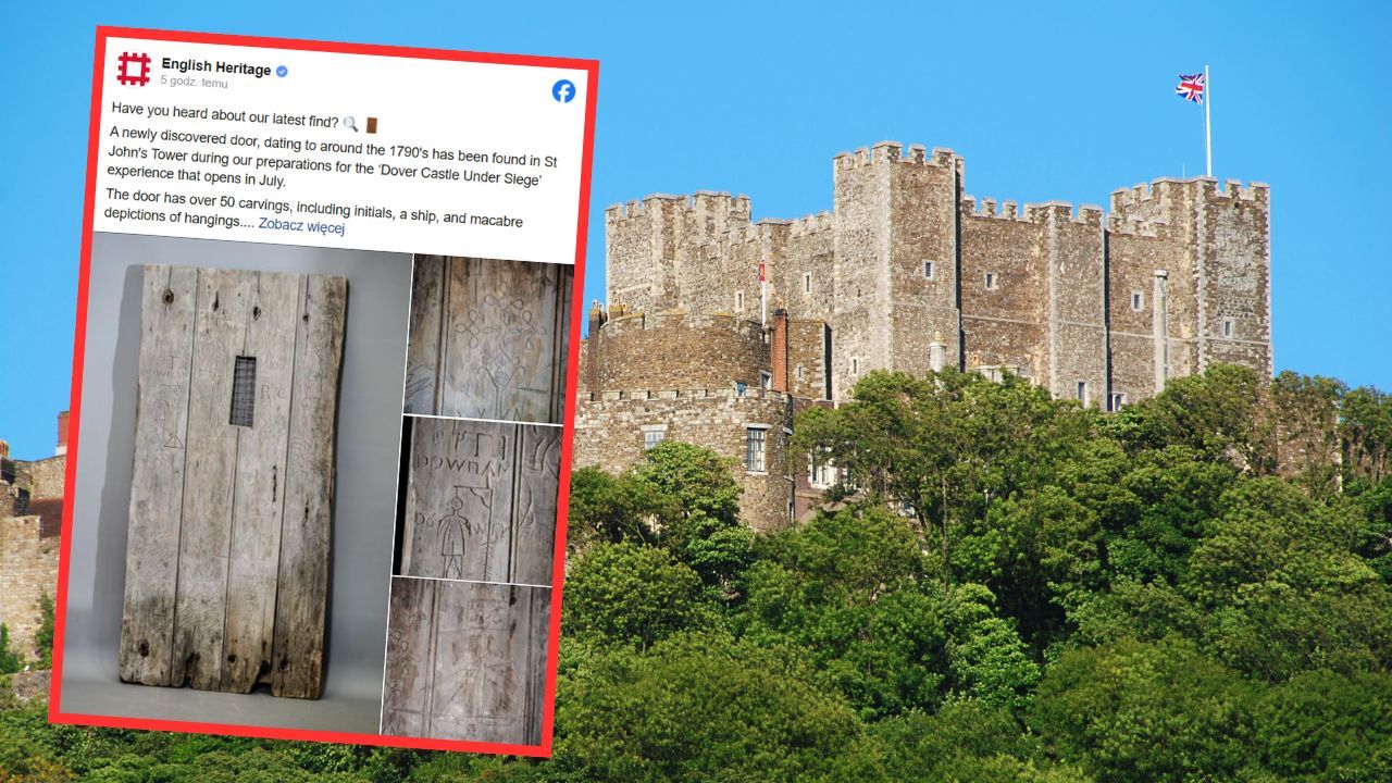 Odkrycie na zamku w Dover