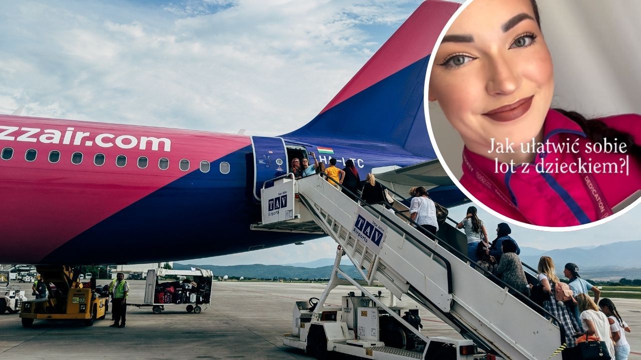 Stewardessa podpowiada rodzicom