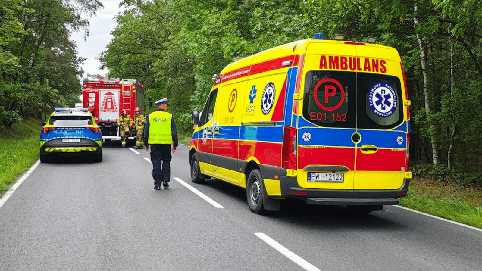 wypadek na DK43