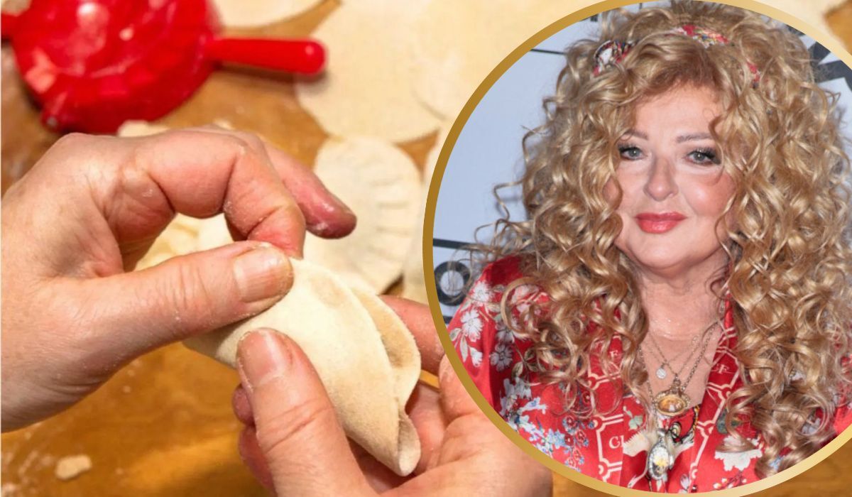 Magda Gessler i lepienie pierogów