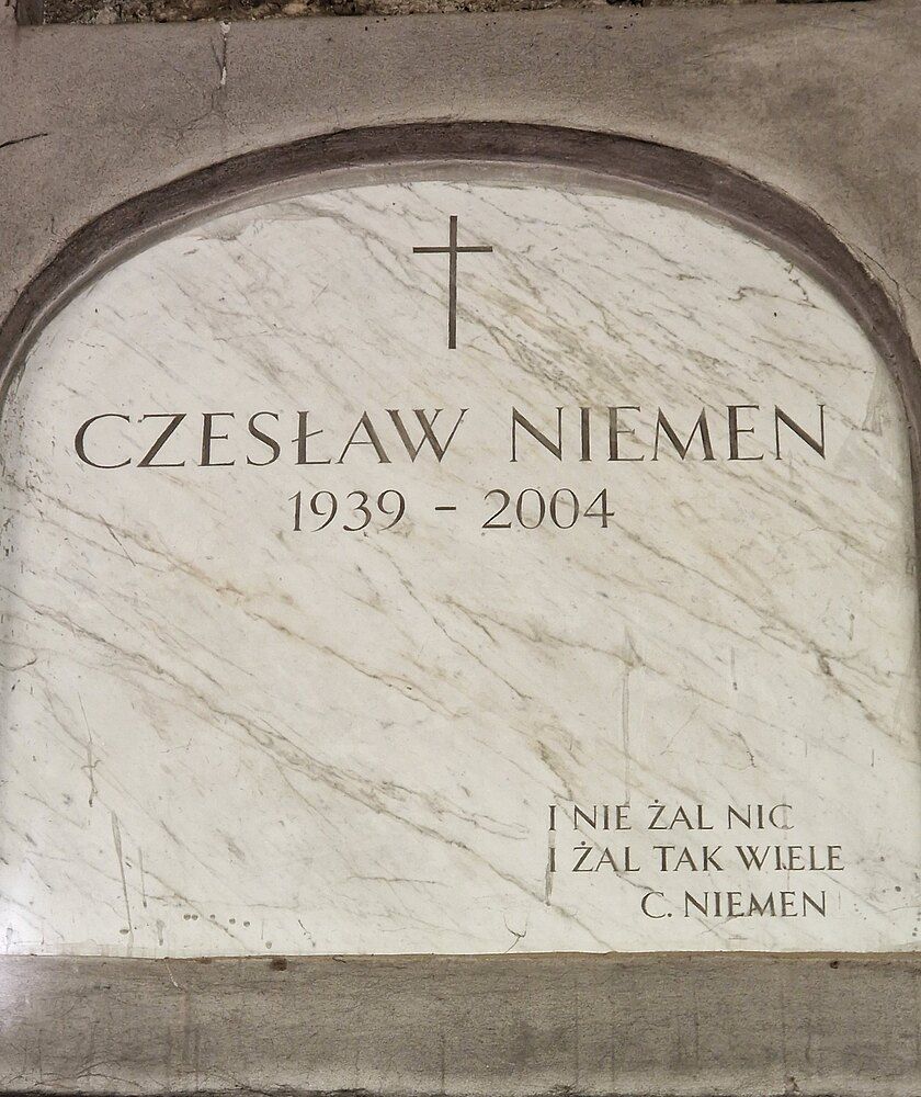 Grób Czesława Niemena