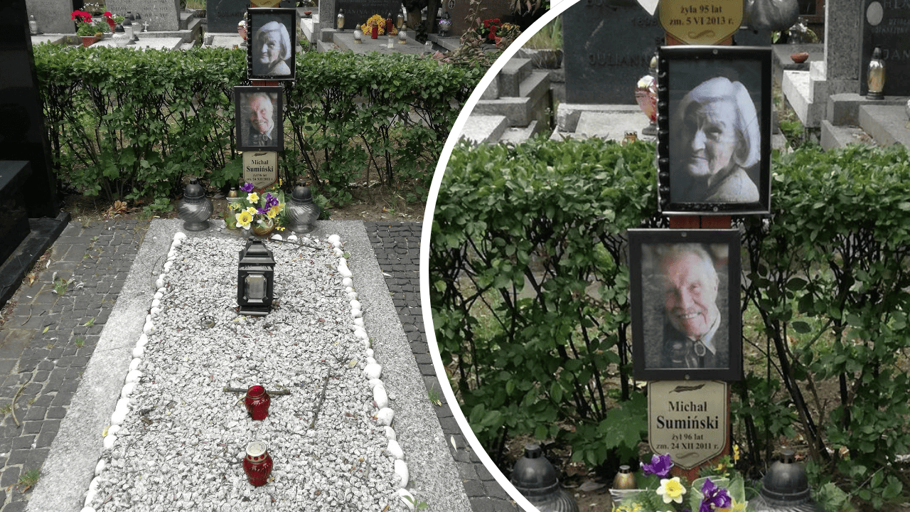 Niebywałe, kto leży obok Kołaczkowskiej. Jego grób jest w opłakanym stanie