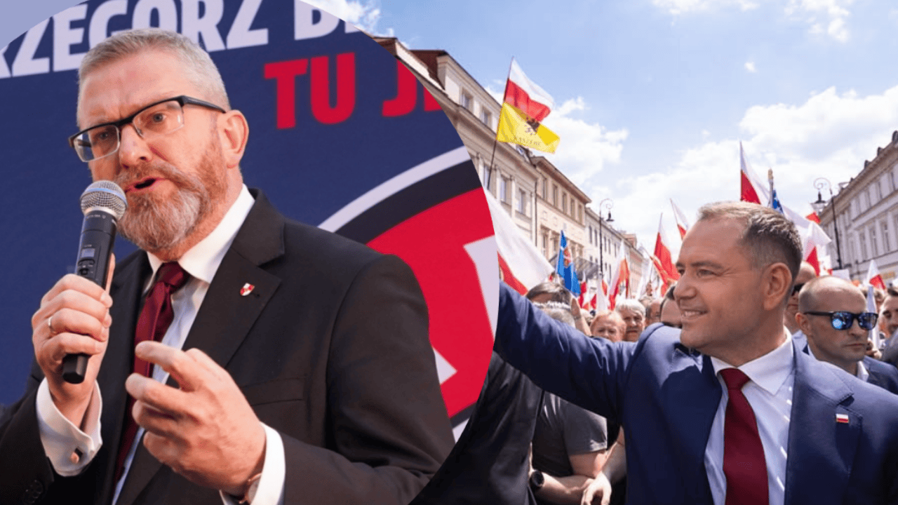 Grzegorz Braun, Karol Nawrocki