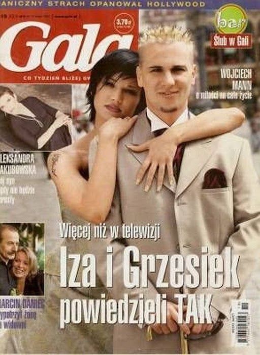 Grzegorz Markocki i Izabela Kowalczyk na okładce Gali, fot. mat. prasowe
