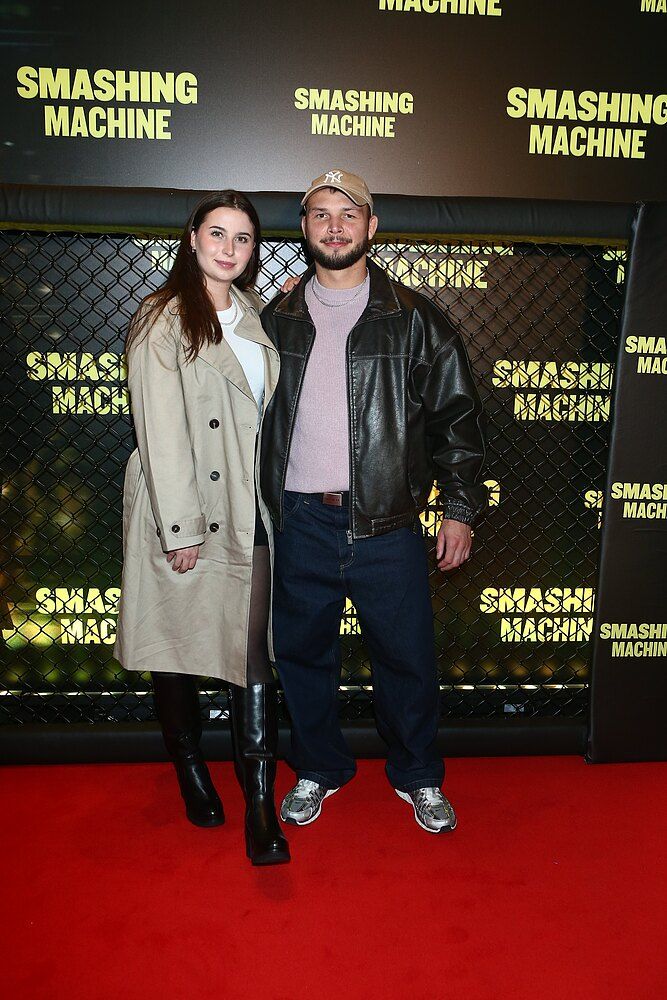 Gwiazdy na premierze filmu "Smashing Machine". Saleta, Korcz, Jurkowski