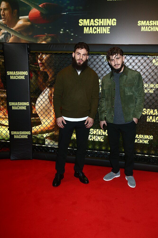 Gwiazdy na premierze filmu "Smashing Machine". Saleta, Korcz, Jurkowski