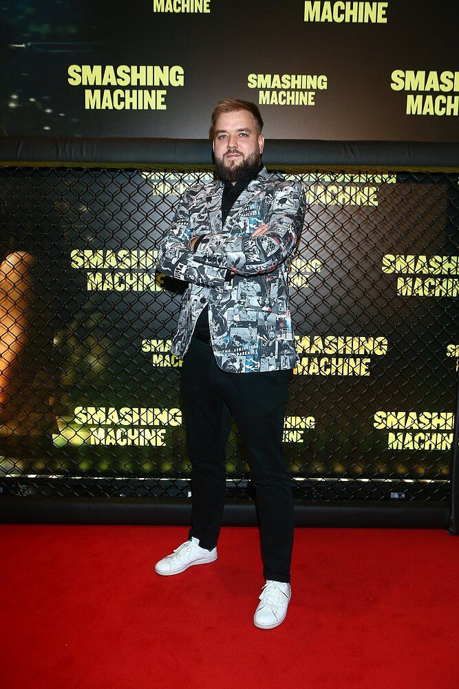 Gwiazdy na premierze filmu "Smashing Machine". Saleta, Korcz, Jurkowski