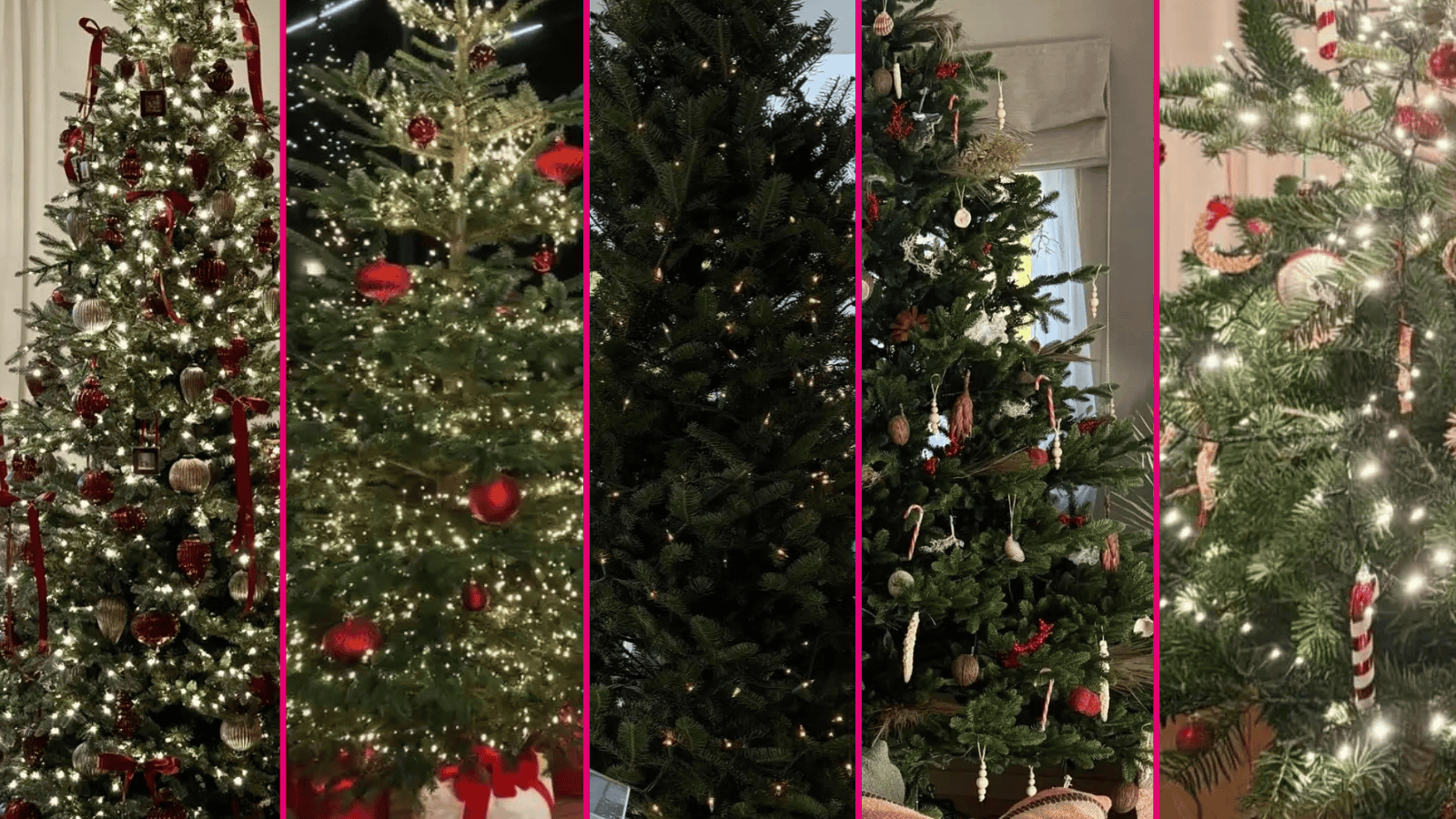 Boże Narodzenie 2025: Tak gwiazdy udekorowały choinki. Luksus aż się wylewa