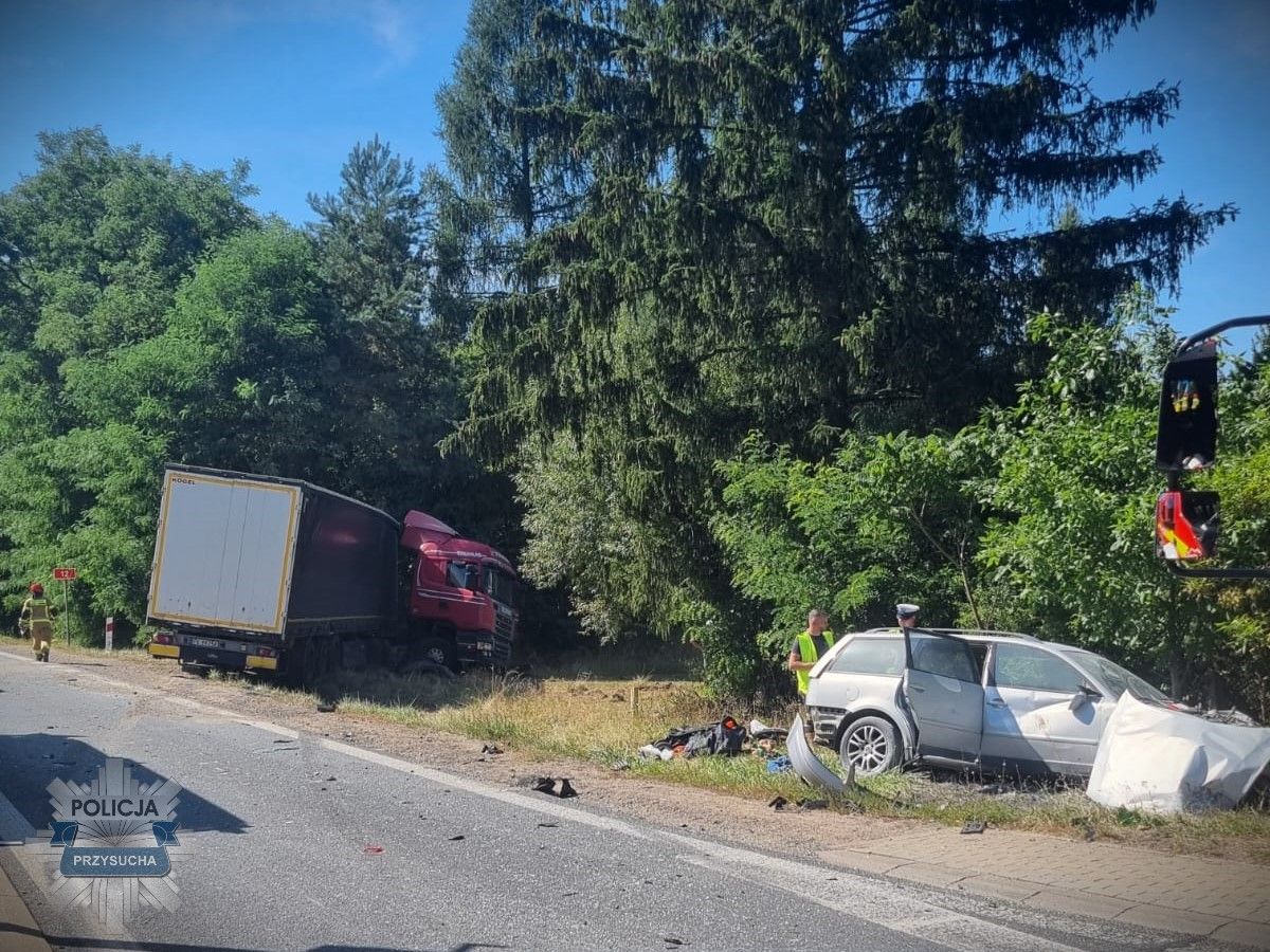 Wypadek na polskiej trasie, jest wielu rannych. W akcji wszystkie służby