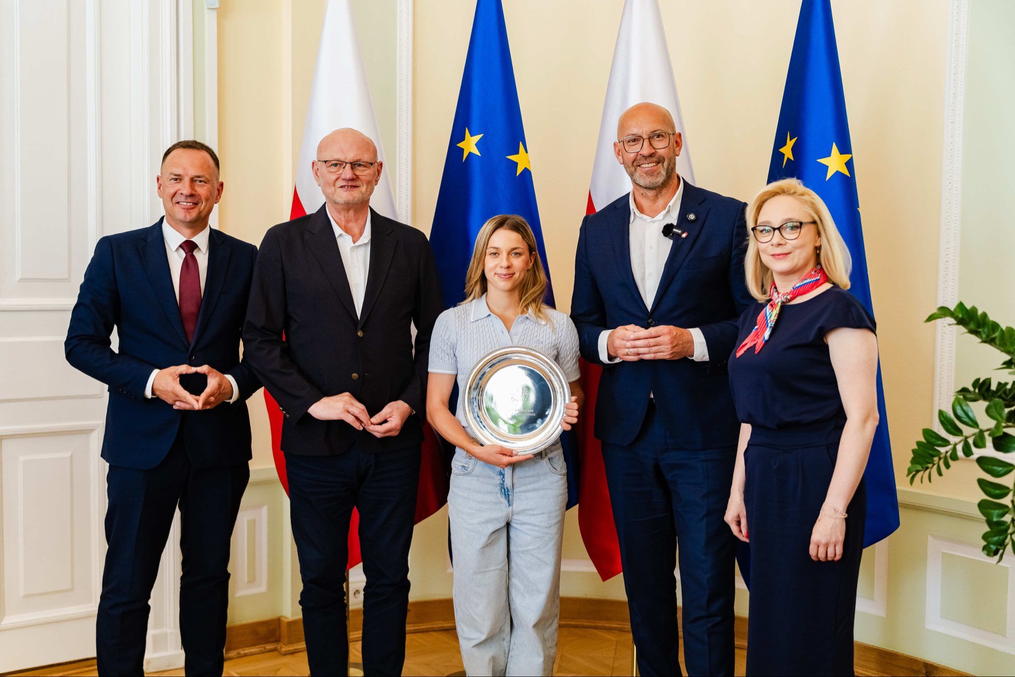 Jest komunikat ministra sportu po spotkaniu z Mają Chwalińską. Polka z wyróżnieniem