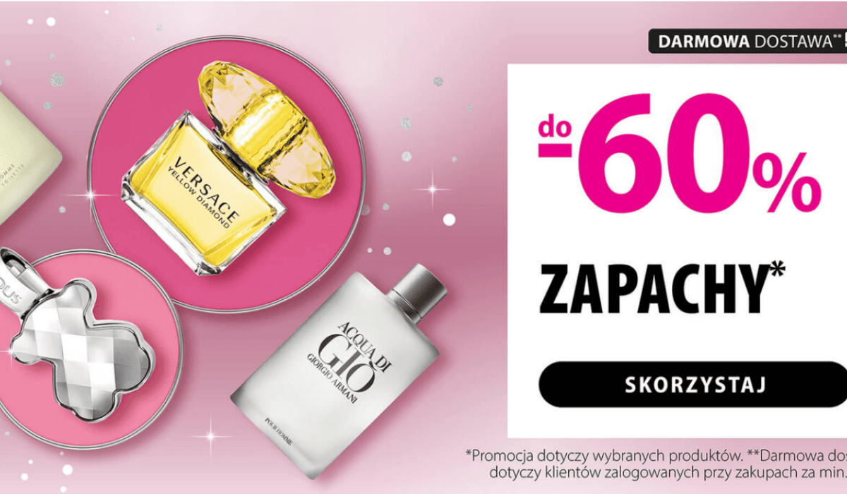 Hebe.pl, perfumy w promocji