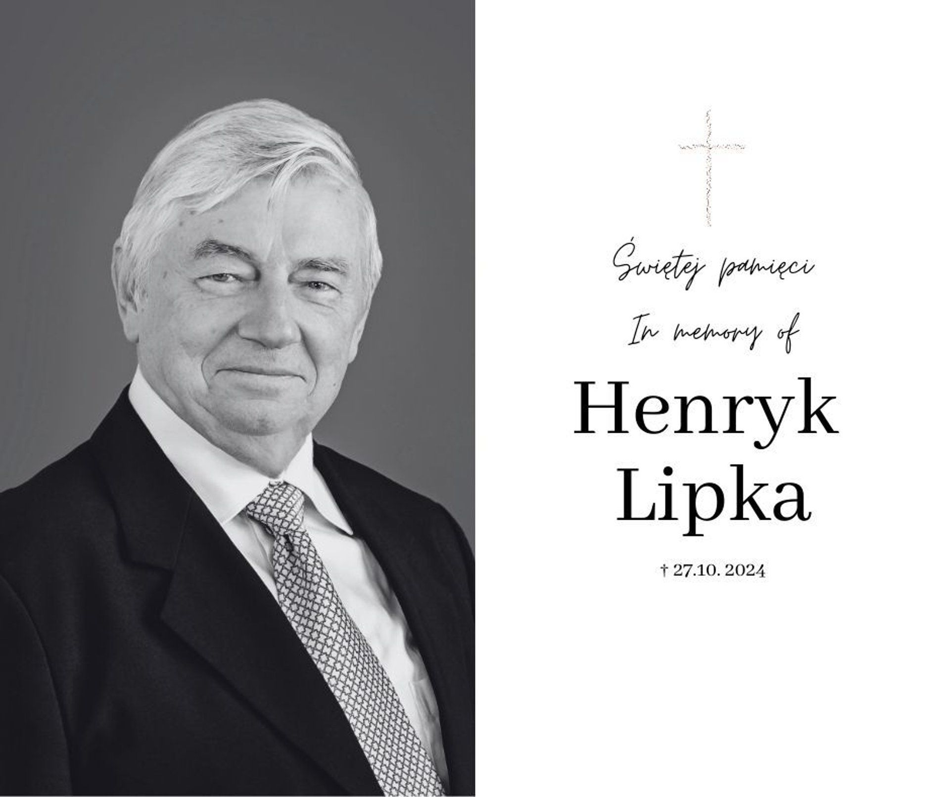 Henryk Lipka, fot. Linkedin.com