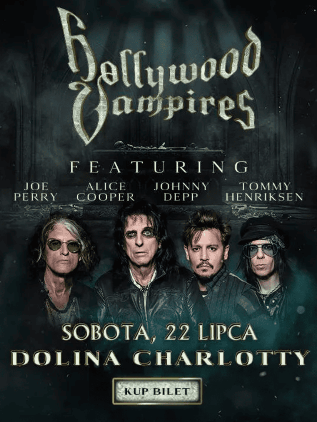 Hollywood Vampires – koncert w Polsce