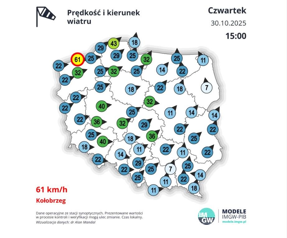 Prawie cała Polska na żółto. IMGW ostrzega przed pogodowym armagedonem