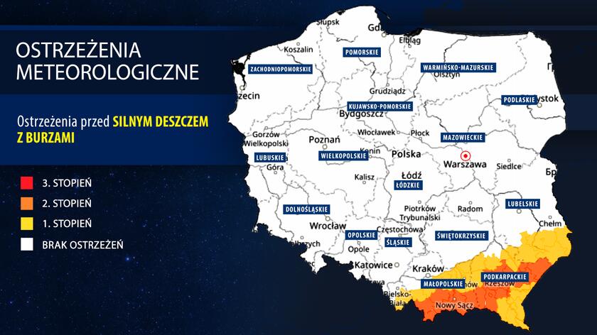 IMGW ostrzeżenie