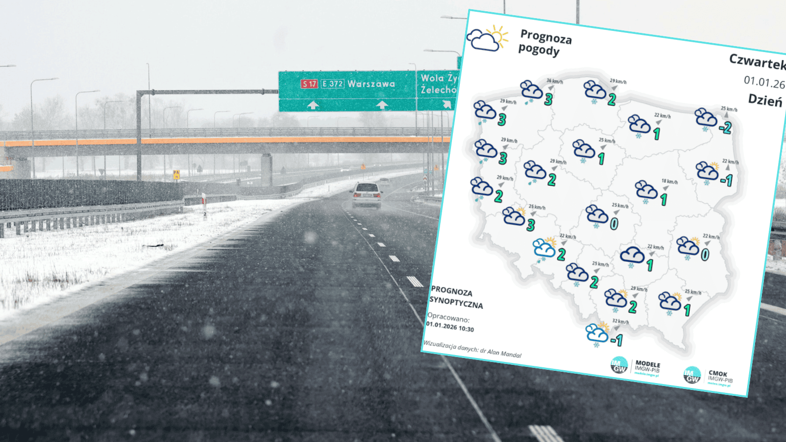 IMGW wydało ostrzeżenie dla znacznej części Polski. Mieszkańcy otrzymali alerty