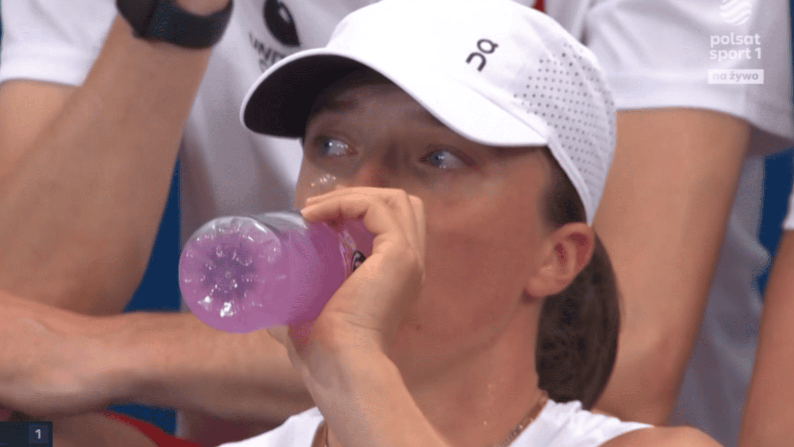 Niepokojące sceny podczas meczu Igi Świątek. Nagle pojawiły się łzy