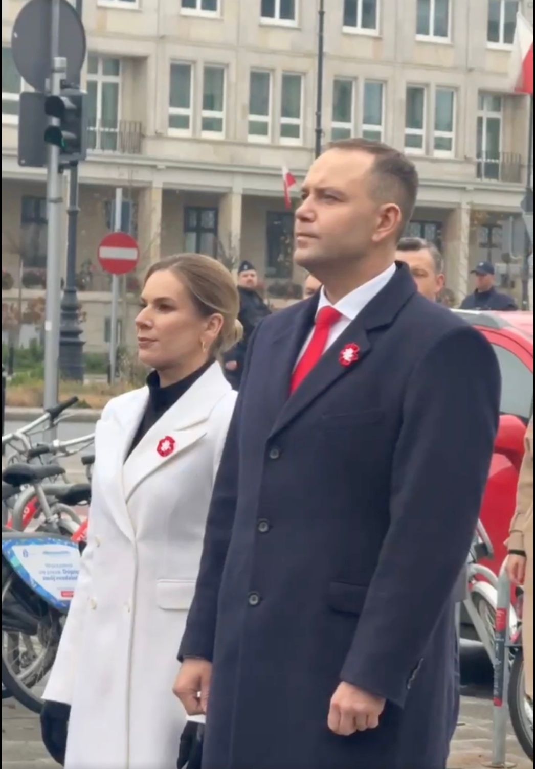 Tak ubrała się 11 listopada Marta Nawrocka