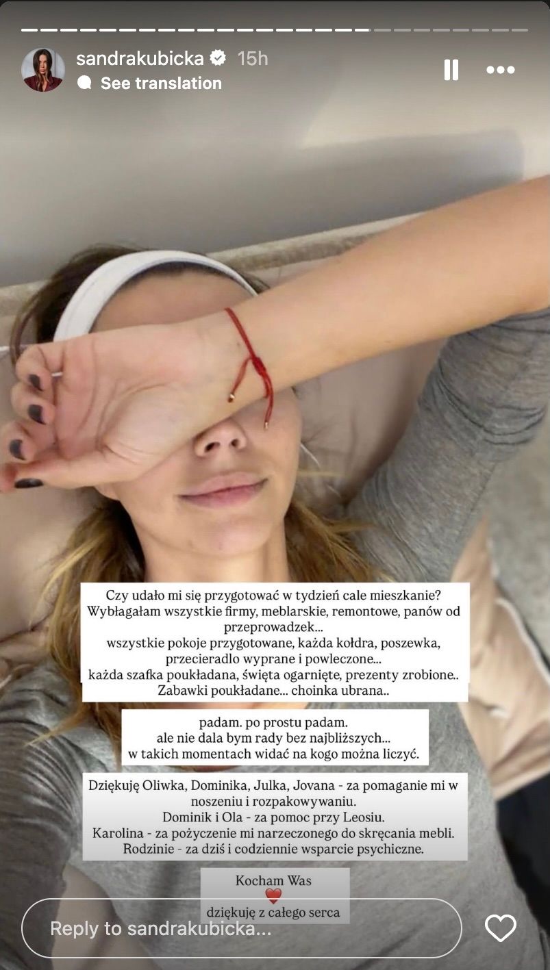 Tydzień po doniesieniach o rozwodzie Kubicka zabrała głos. Wszystko wyjaśniła