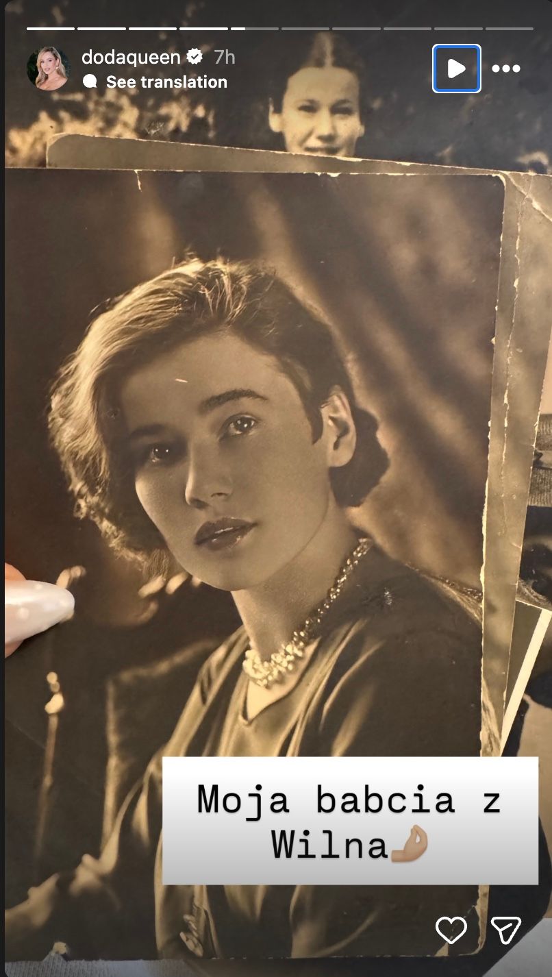 Doda pokazała rodzinny album. Zdjęcia jej babci podbijają sieć