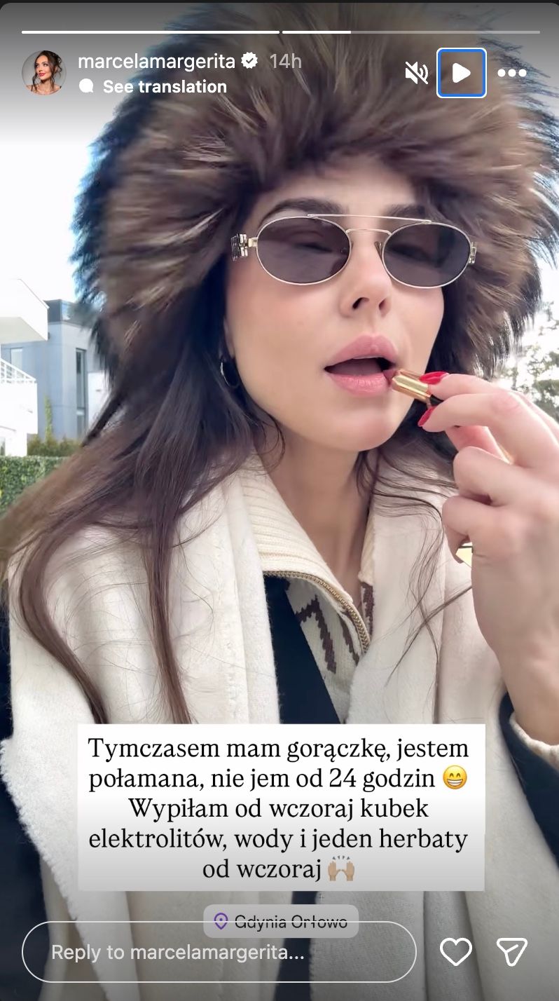 Gruchnęły wieści o chorobie Marceliny Leszczak. "Nie jem od 24 godzin"