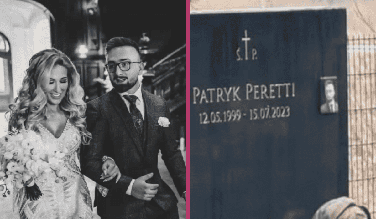 Nowy nagrobek Patryka Peretti