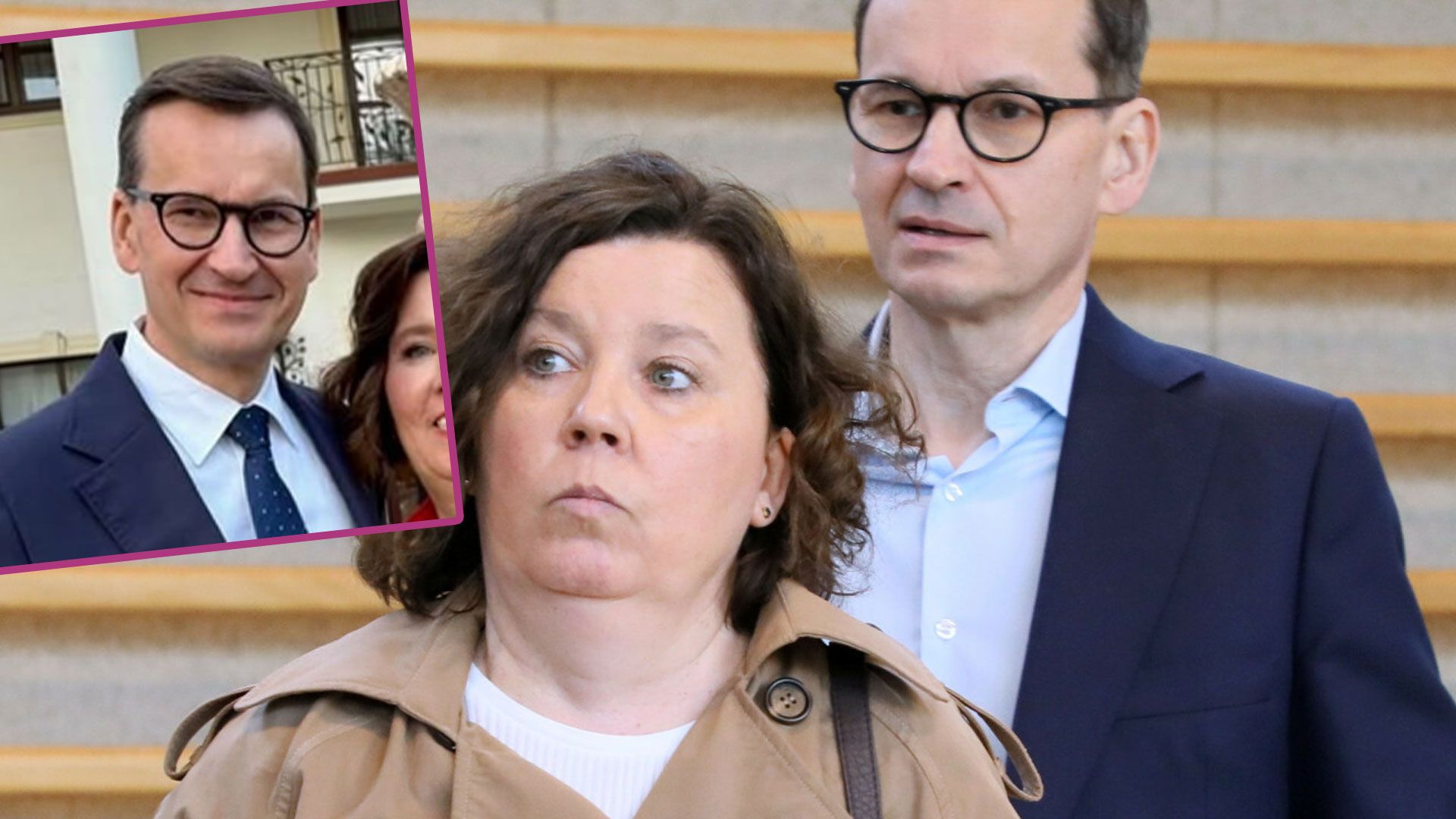Mateusz Morawiecki z żoną na weselu