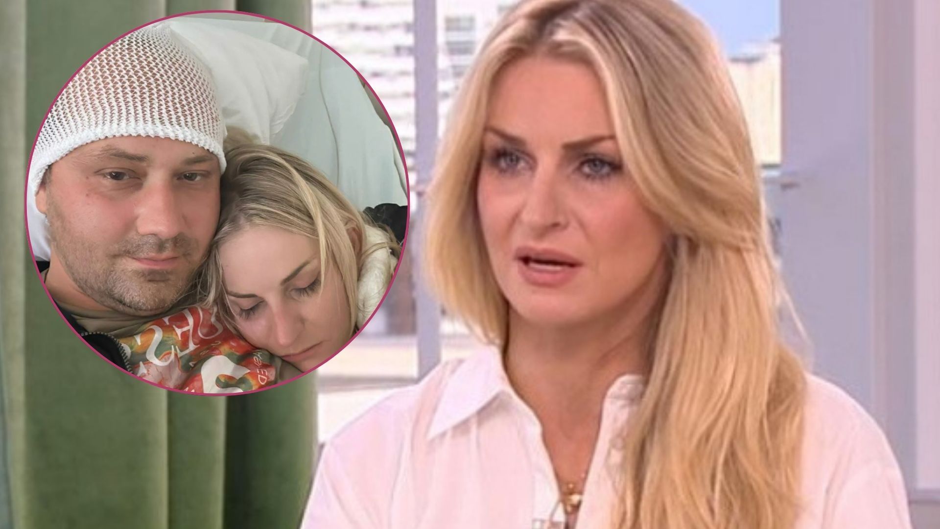 "Mieliśmy być tu razem". Zapłakana żona walczącego z rakiem Adriana właśnie przekazała