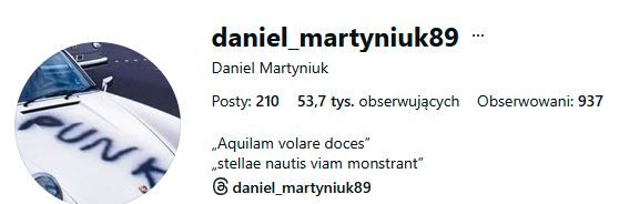 Daniel Martyniuk zamieścił to w sieci. Jego słowa dają do myślenia